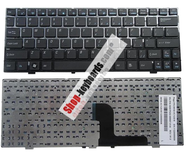 Medion MP-08J66CH-528B Keyboard replacement