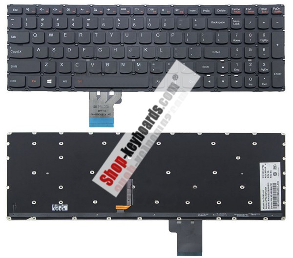 Lenovo Y50-70AM-ISE(D) Keyboard replacement