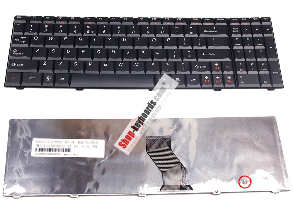 Lenovo U550-UI Keyboard replacement