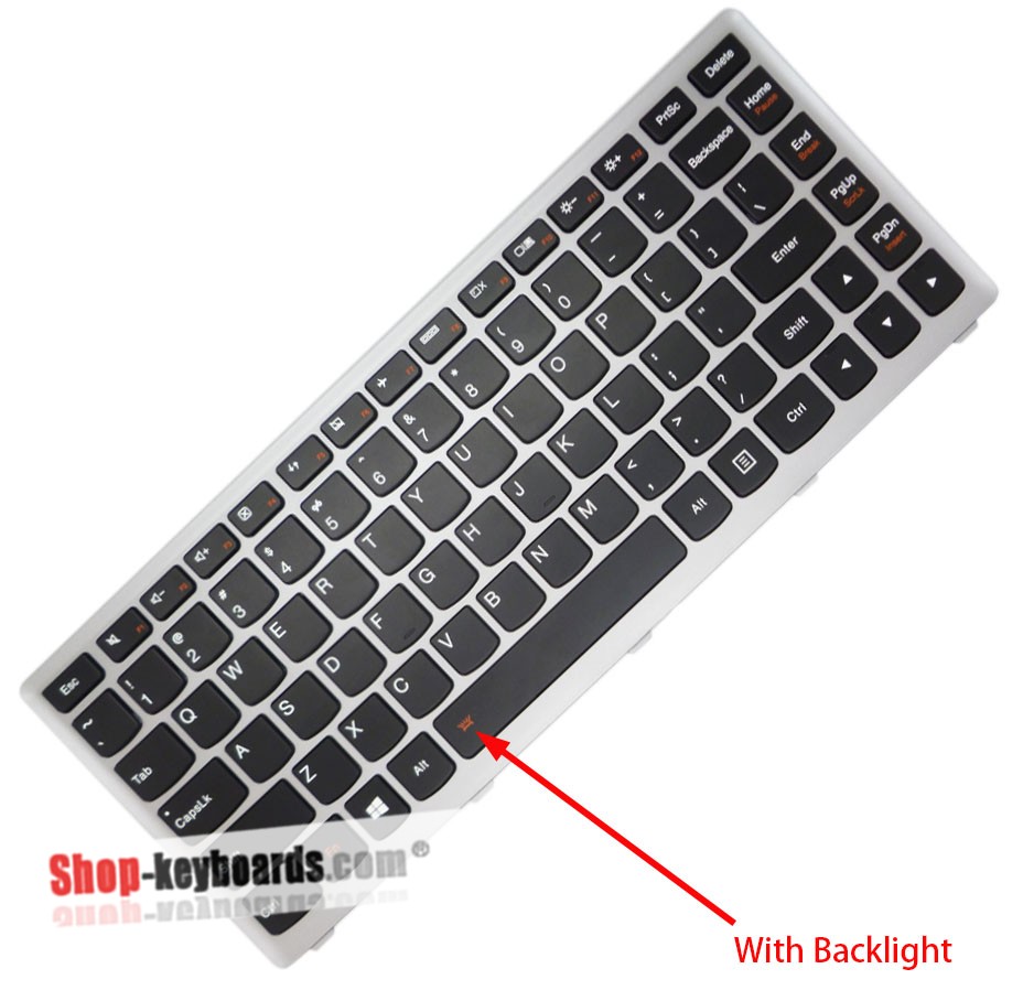 Lenovo Ideapad P400 Keyboard replacement