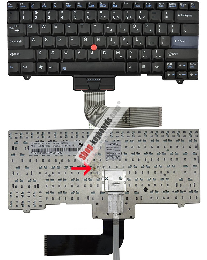 Lenovo MP-08J83US Keyboard replacement