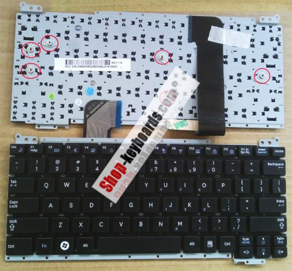 Samsung NP-NC108 Keyboard replacement