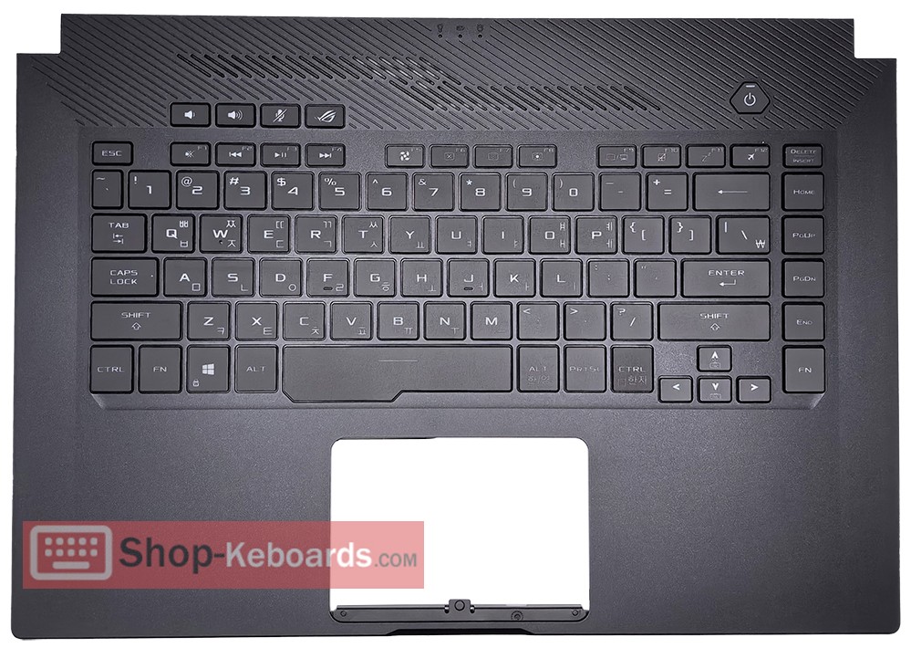 Asus GA502DU-AL025  Keyboard replacement