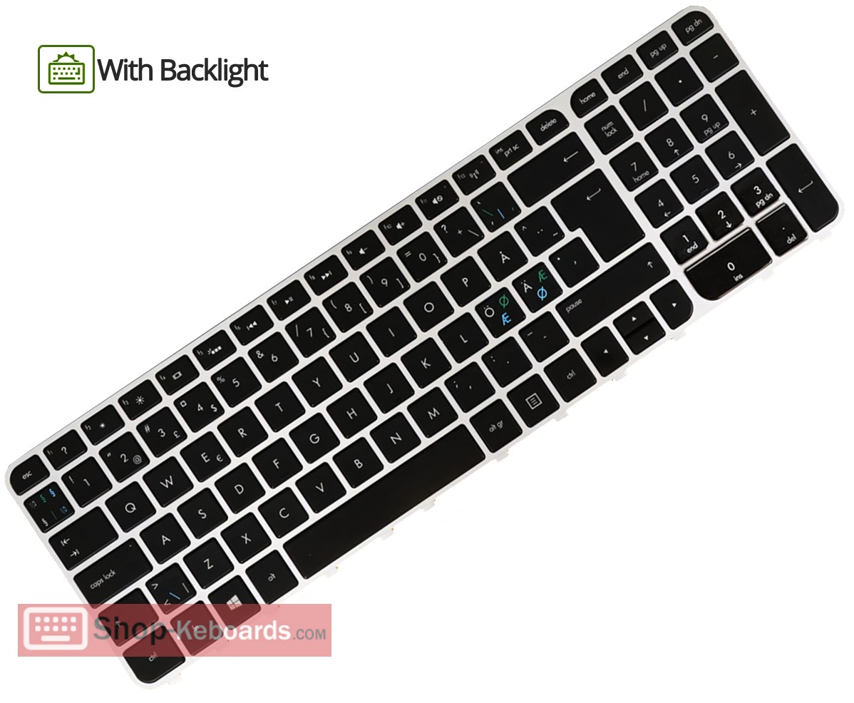 HP ENVY M6-1227SR  Keyboard replacement