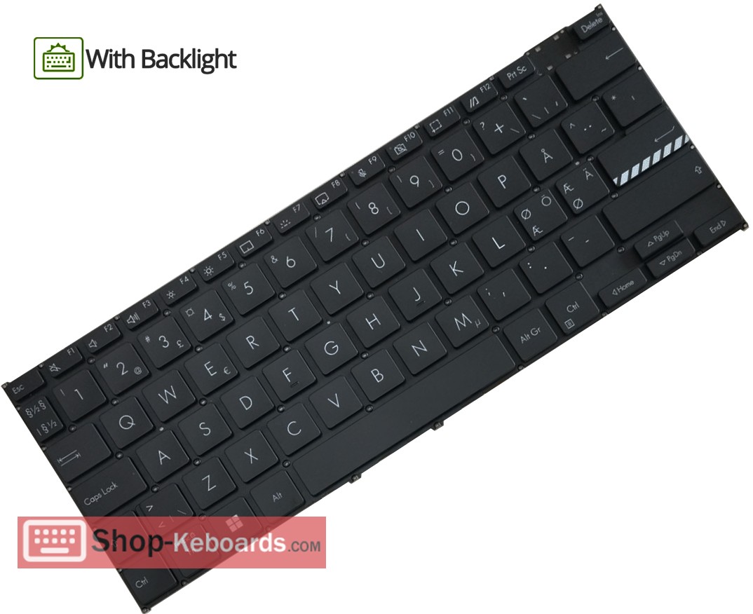 Asus 9Z.NKGBN.601 Keyboard replacement