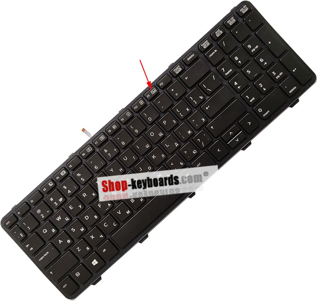 HP 738696-B31 Keyboard replacement