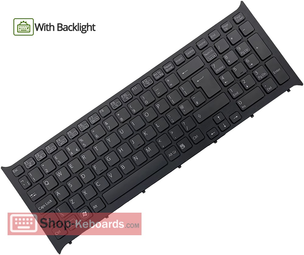 Sony VAIO VPC-CB100C CN1  Keyboard replacement