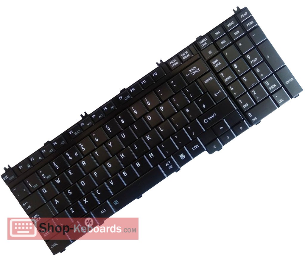 Toshiba Satellite P500-025  Keyboard replacement