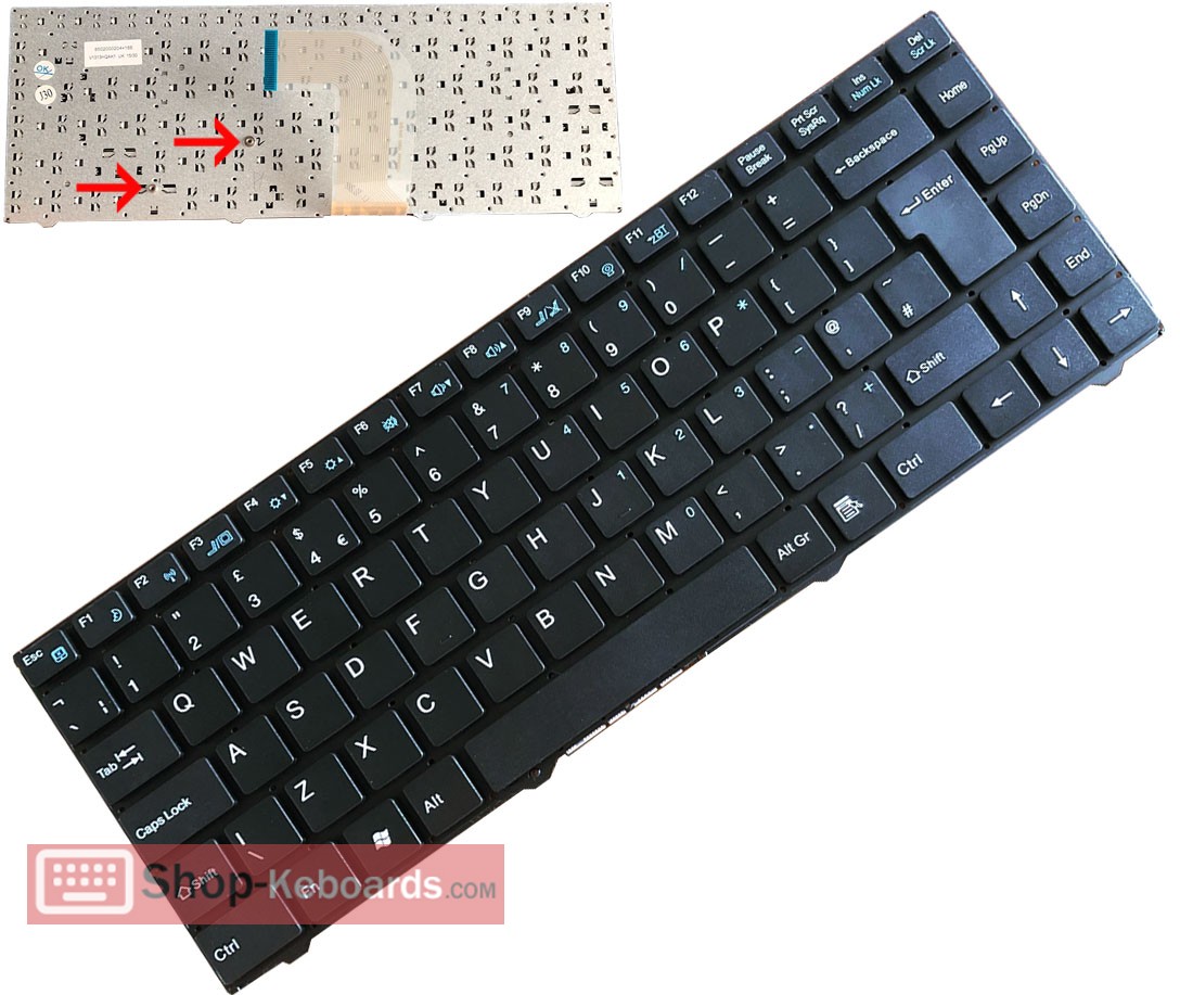 Sunrex V1313HQAK1 Keyboard replacement