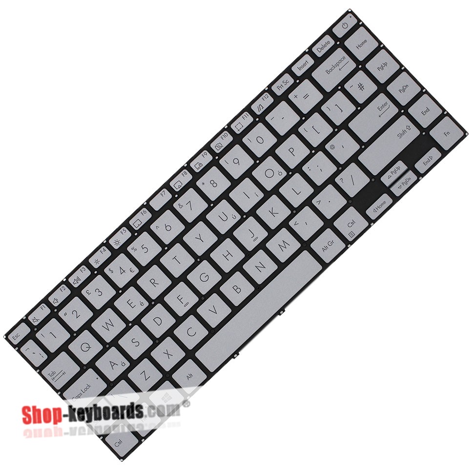Asus S433EQ Keyboard replacement