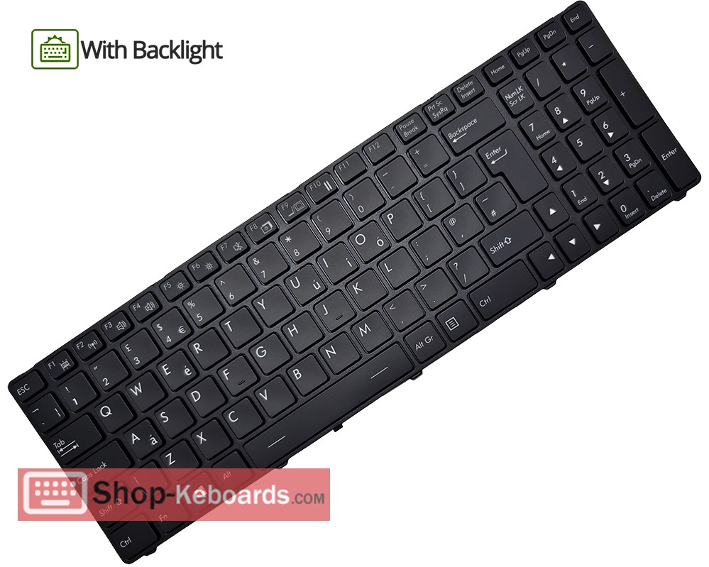 GETAC V111418DK1 Keyboard replacement