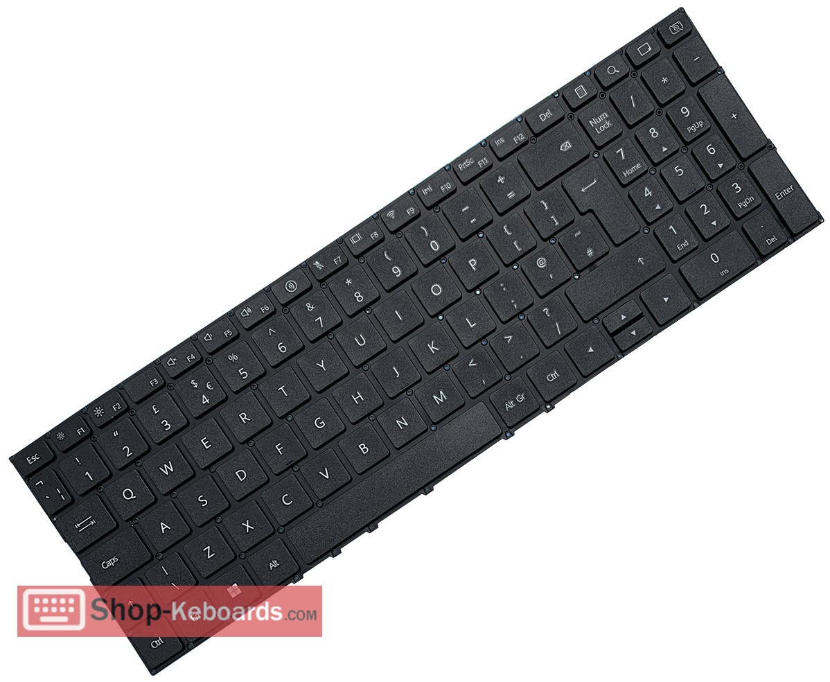 HUAWEI MateBook D16 Intel Keyboard replacement