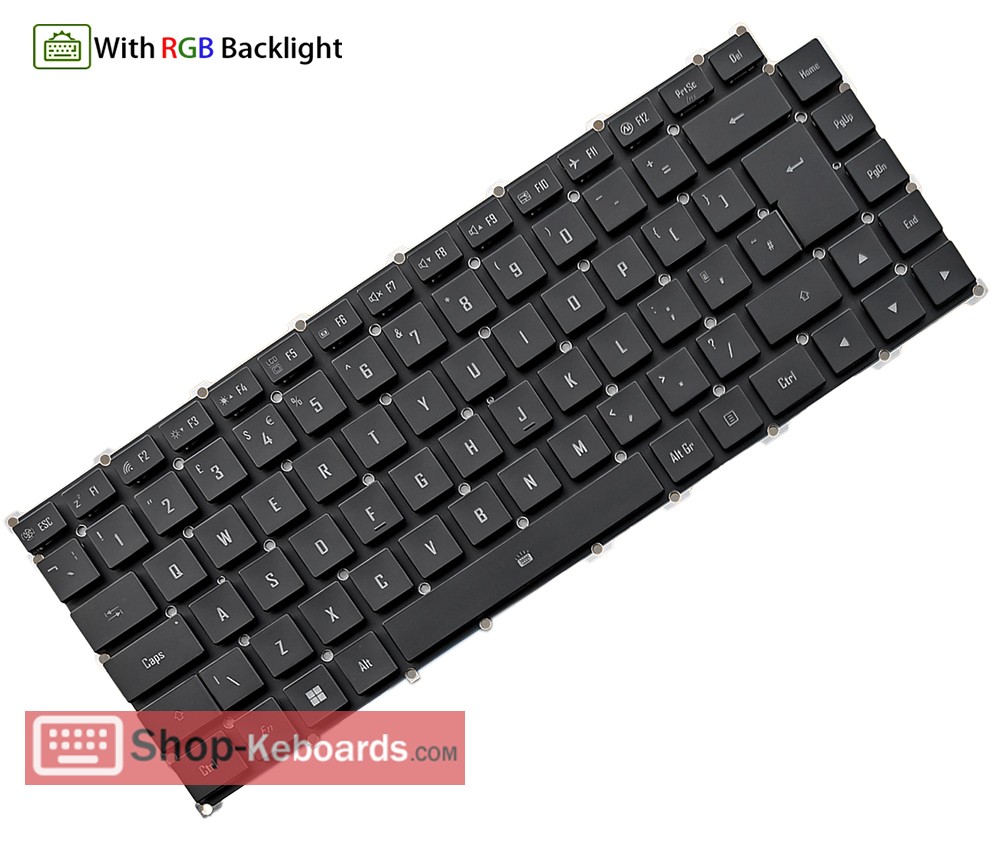 GIGABYTE AERO 16 OLED BKF Keyboard replacement
