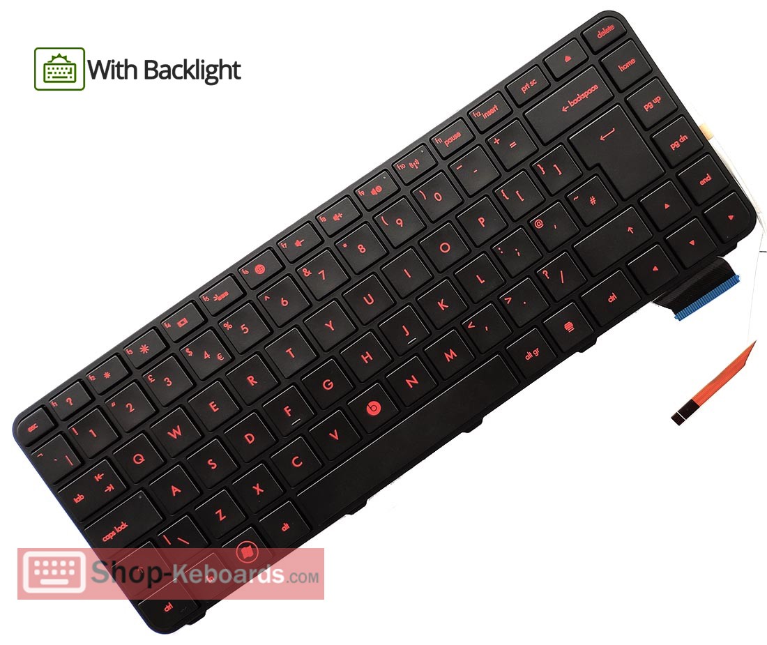 HP 626622-B31 Keyboard replacement